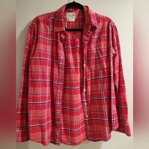 American Eagle Outfitters Plaid Casual Shirt